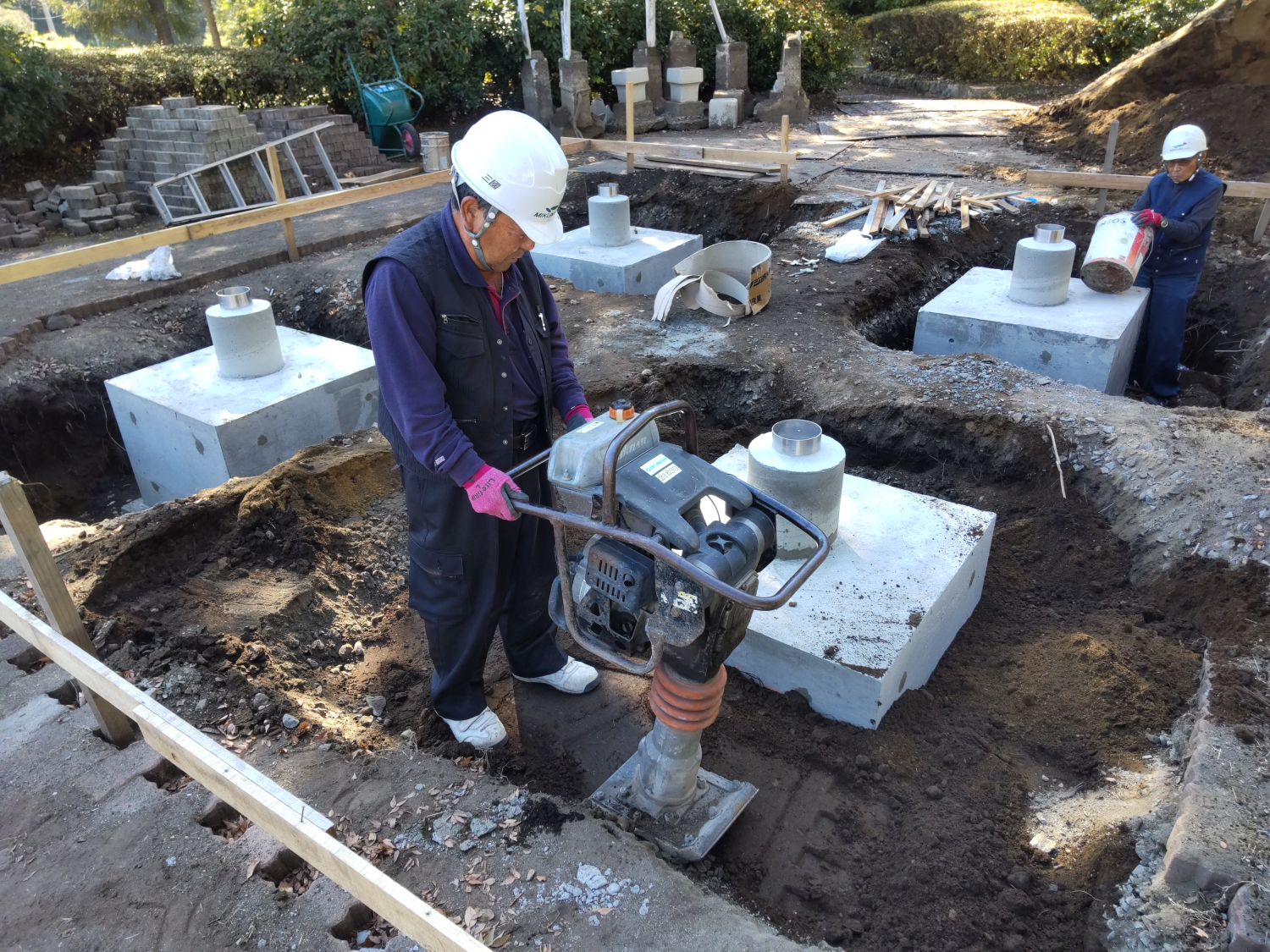 令和5年度　総合交付金　都市公園セーフティリニューアル事業　鼻顔公園　四阿等改築工事