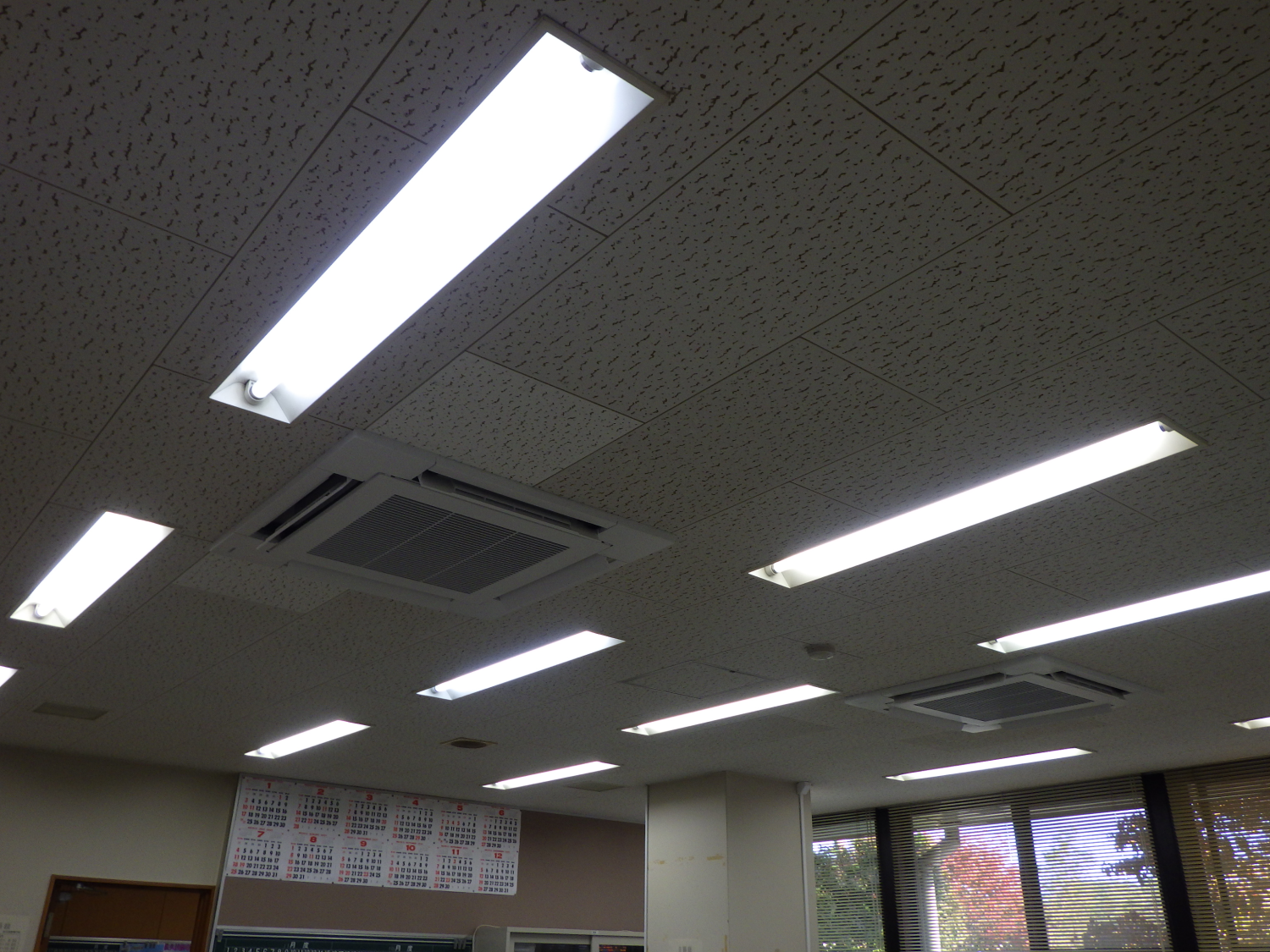 佐久技術専門校空調設備設置工事