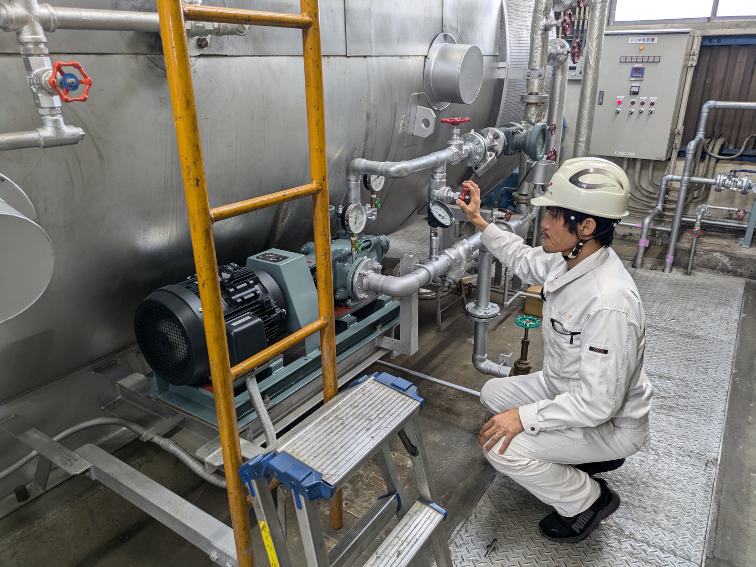 15号建物給水ﾎﾟﾝﾌﾟ等更新工事