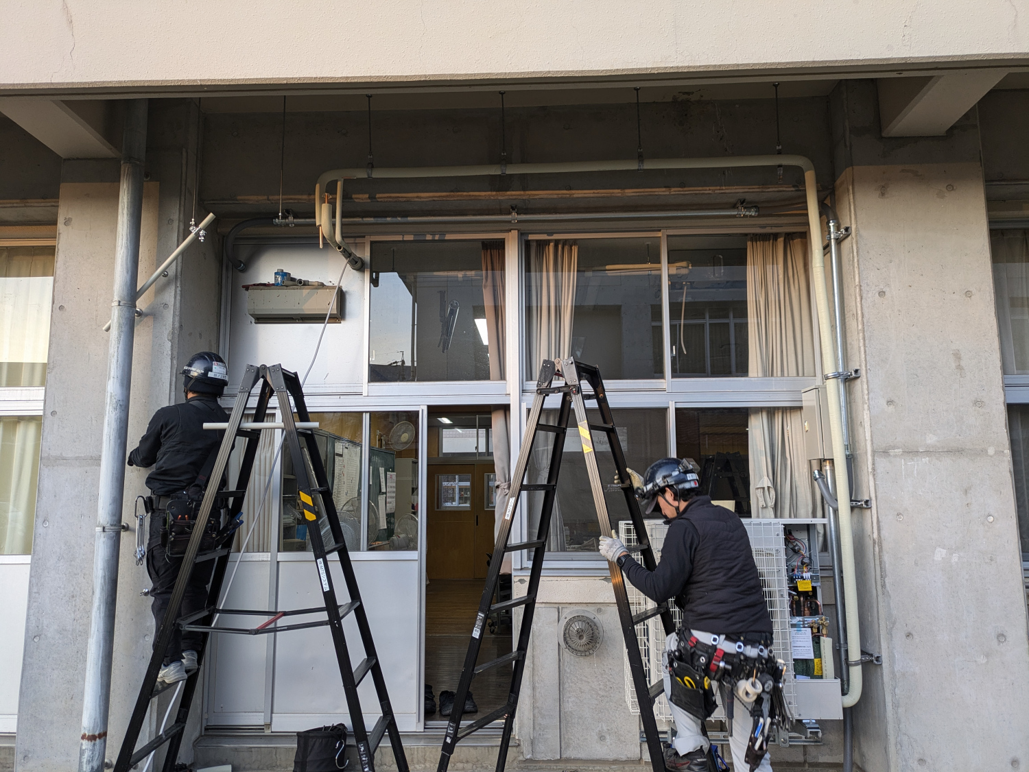 令和6年度（繰越）　佐久市立東中学校空調設備設置工事